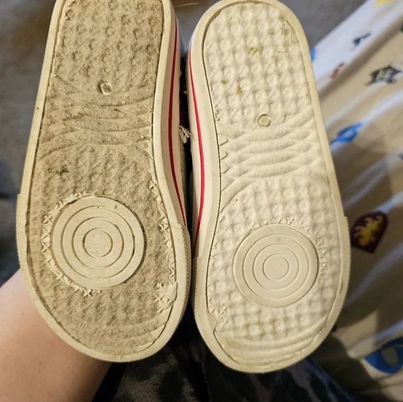 Disney Mickey Mouse Kids Slip-On Shoes - Gray and Red - Picture 2 of 4